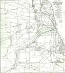 Map Indian Trails and Village of Chicago and of Cook, Dupage and Will Counties, Illinois