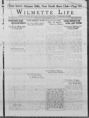 Wilmette Life (Wilmette, Illinois), 5 Aug 1927