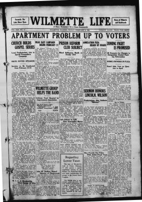 Wilmette Life (Wilmette, Illinois), 8 Feb 1924