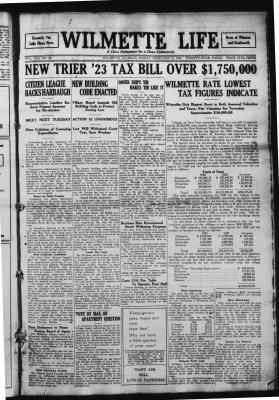 Wilmette Life (Wilmette, Illinois), 15 Feb 1924