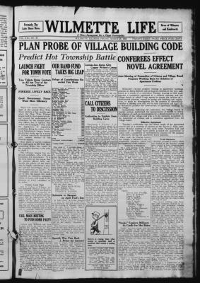 Wilmette Life (Wilmette, Illinois), 21 Mar 1924