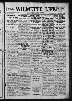 Wilmette Life (Wilmette, Illinois), 9 May 1924