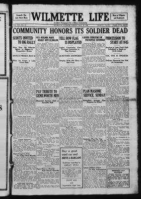 Wilmette Life (Wilmette, Illinois), 30 May 1924