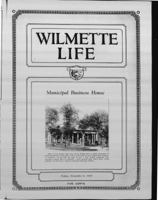 Wilmette Life (Wilmette, Illinois), 6 Nov 1925