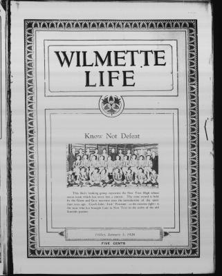 Wilmette Life (Wilmette, Illinois), 1 Jan 1926