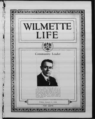 Wilmette Life (Wilmette, Illinois), 8 Jan 1926