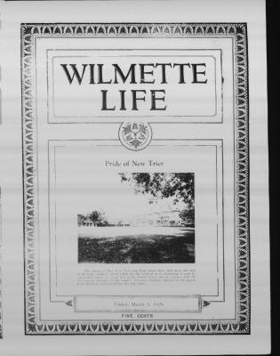 Wilmette Life (Wilmette, Illinois), 5 Mar 1926