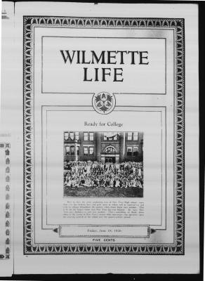 Wilmette Life (Wilmette, Illinois), 18 Jun 1926