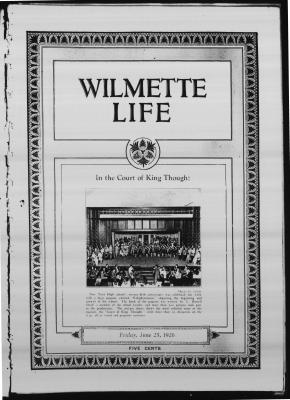 Wilmette Life (Wilmette, Illinois), 25 Jun 1926