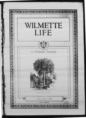 Wilmette Life (Wilmette, Illinois), 2 Jul 1926