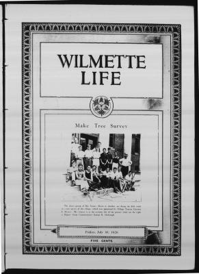 Wilmette Life (Wilmette, Illinois), 30 Jul 1926