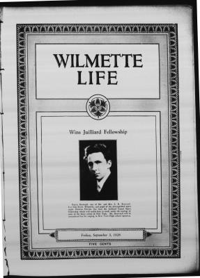 Wilmette Life (Wilmette, Illinois), 3 Sep 1926