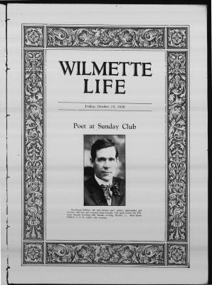 Wilmette Life (Wilmette, Illinois), 15 Oct 1926