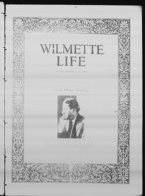 Wilmette Life (Wilmette, Illinois), 22 Oct 1926