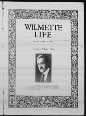 Wilmette Life (Wilmette, Illinois), 29 Oct 1926