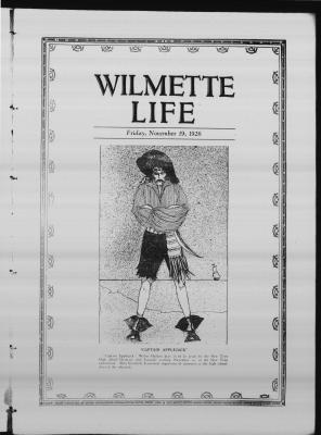 Wilmette Life (Wilmette, Illinois), 19 Nov 1926