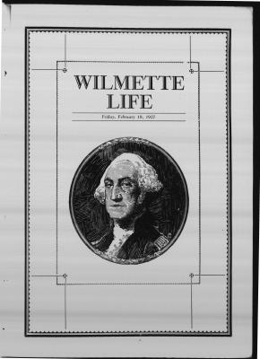 Wilmette Life (Wilmette, Illinois), 18 Feb 1927