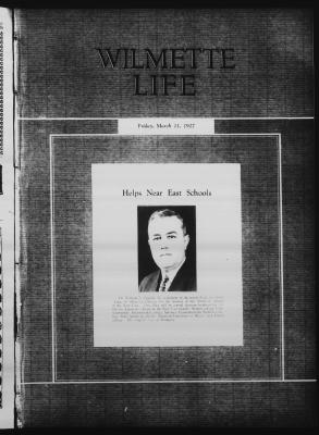 Wilmette Life (Wilmette, Illinois), 11 Mar 1927