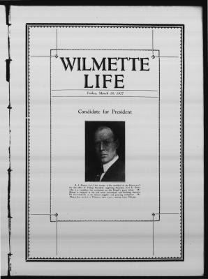 Wilmette Life (Wilmette, Illinois), 18 Mar 1927