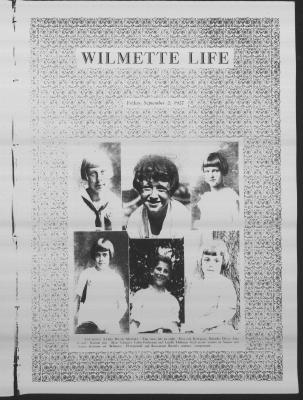 Wilmette Life (Wilmette, Illinois), 2 Sep 1927