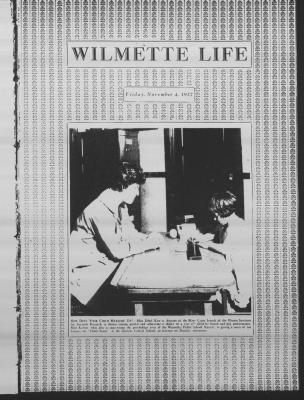 Wilmette Life (Wilmette, Illinois), 4 Nov 1927