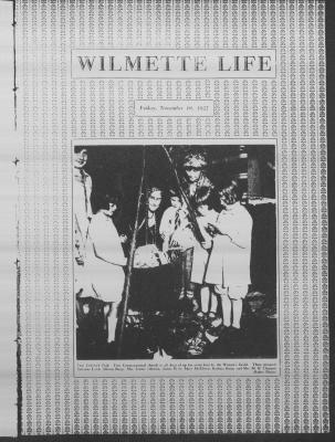 Wilmette Life (Wilmette, Illinois), 18 Nov 1927