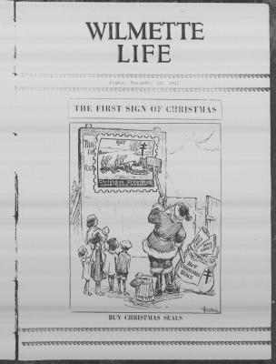 Wilmette Life (Wilmette, Illinois), 25 Nov 1927