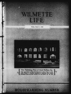 Wilmette Life (Wilmette, Illinois), 2 Mar 1928