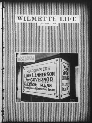 Wilmette Life (Wilmette, Illinois), 23 Mar 1928