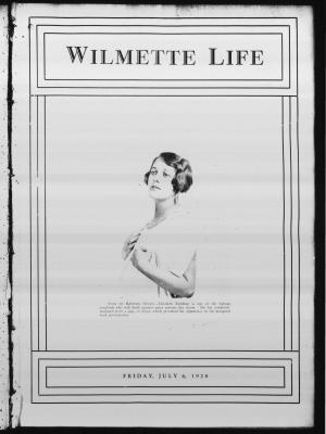 Wilmette Life (Wilmette, Illinois), 6 Jul 1928