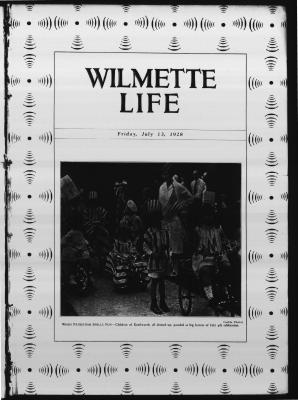 Wilmette Life (Wilmette, Illinois), 13 Jul 1928