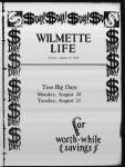 Wilmette Life (Wilmette, Illinois), 17 Aug 1928