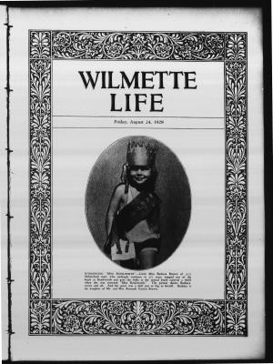 Wilmette Life (Wilmette, Illinois), 24 Aug 1928