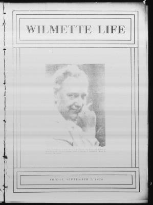 Wilmette Life (Wilmette, Illinois), 7 Sep 1928