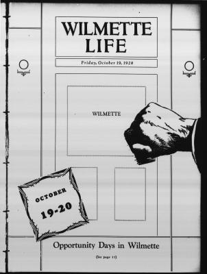 Wilmette Life (Wilmette, Illinois), 19 Oct 1928