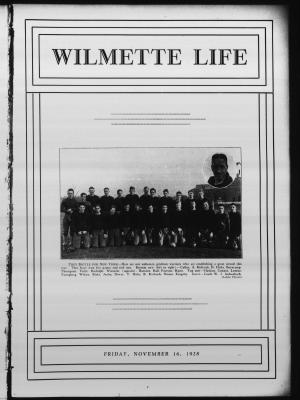 Wilmette Life (Wilmette, Illinois), 16 Nov 1928