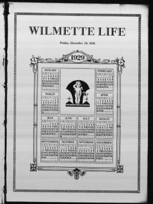 Wilmette Life (Wilmette, Illinois), 28 Dec 1928