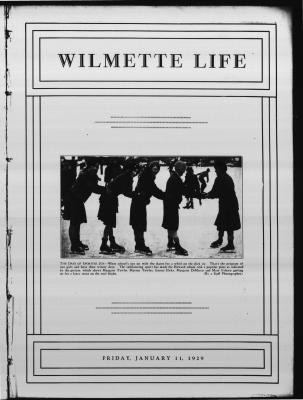 Wilmette Life (Wilmette, Illinois), 11 Jan 1929