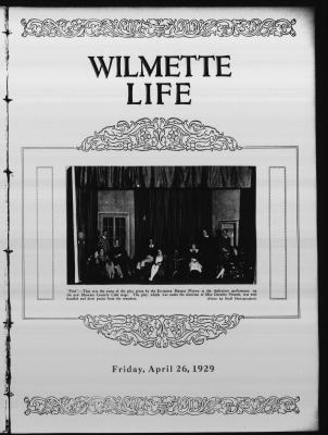 Wilmette Life (Wilmette, Illinois), 26 Apr 1929