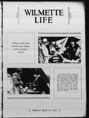 Wilmette Life (Wilmette, Illinois), 17 May 1929