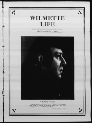 Wilmette Life (Wilmette, Illinois), 23 Aug 1929