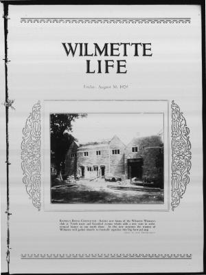 Wilmette Life (Wilmette, Illinois), 30 Aug 1929