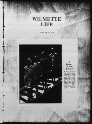 Wilmette Life (Wilmette, Illinois), 20 Sep 1929