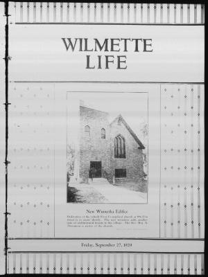 Wilmette Life (Wilmette, Illinois), 27 Sep 1929