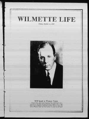 Wilmette Life (Wilmette, Illinois), 4 Oct 1929