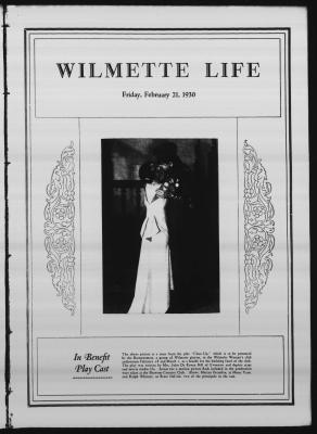 Wilmette Life (Wilmette, Illinois), 21 Feb 1930