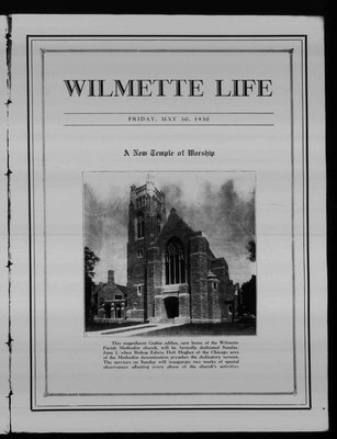 Wilmette Life (Wilmette, Illinois), 30 May 1930