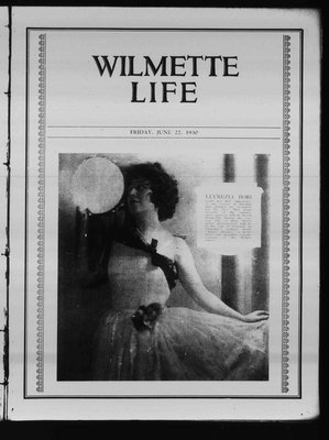 Wilmette Life (Wilmette, Illinois), 27 Jun 1930