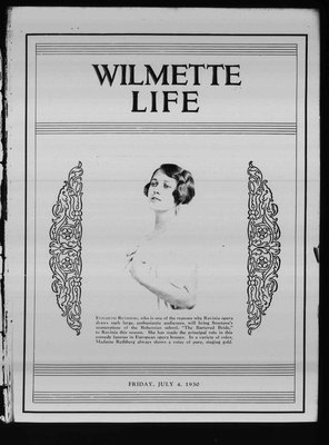 Wilmette Life (Wilmette, Illinois), 4 Jul 1930