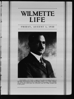 Wilmette Life (Wilmette, Illinois), 1 Aug 1930